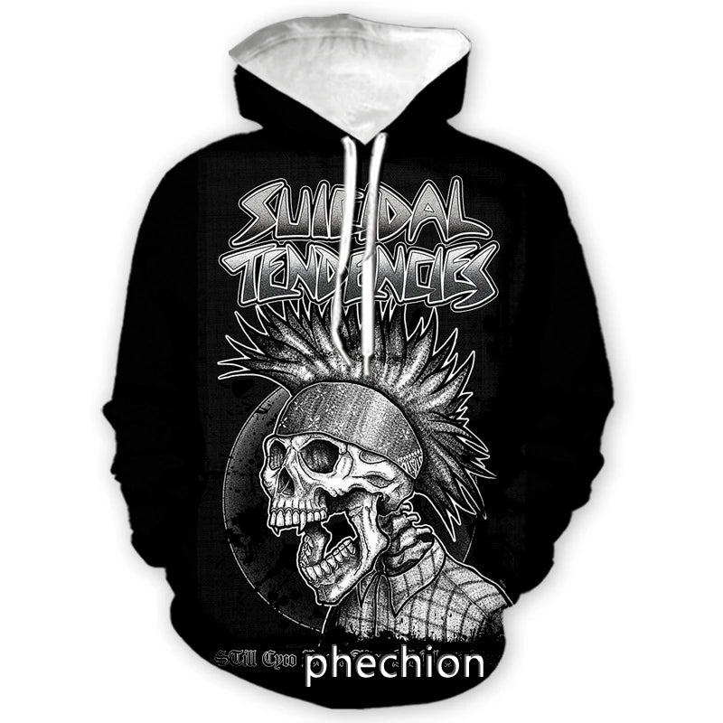 Suicidal Tendencies 3D Print Hoodie – Iconic Streetwear for Men & Women | Loose-Fit, Casual Comfort, All-Season Edge - Premium hoodie from Lizard Vigilante - Just $48.88! Shop now at Lizard Vigilante