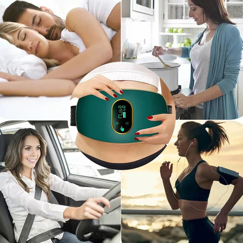 Rechargeable Waist Belt Slimming Machine Body Fitness Massager Weight Loss Manager & Body Shaping Instrument Constipation Relief - Premium health care from Lizard Vigilante - Just $69.69! Shop now at Lizard Vigilante