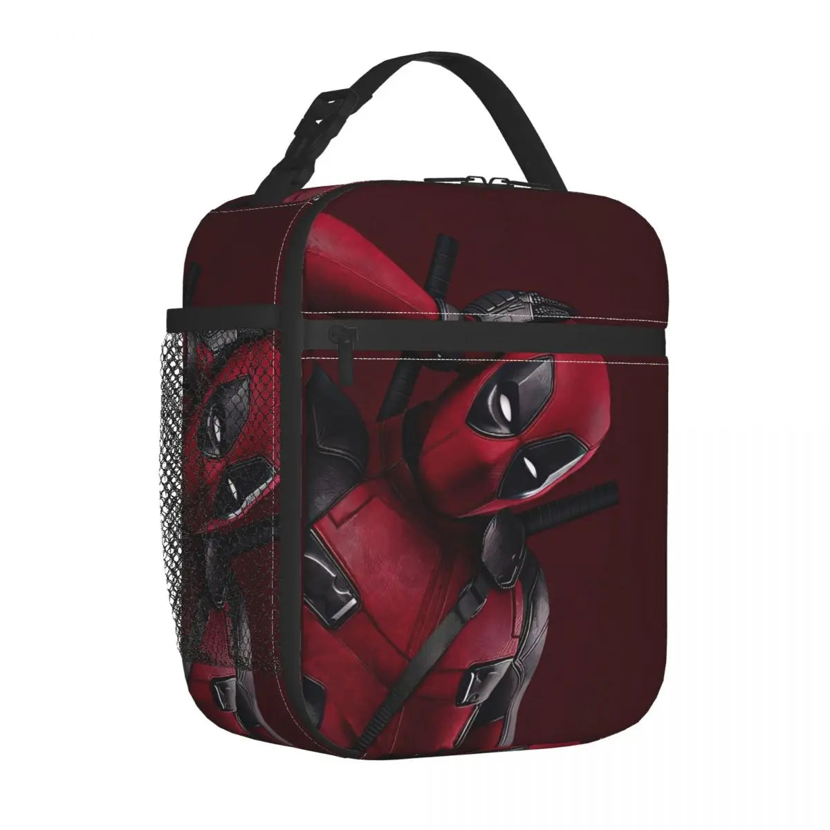 Deadpool Film-Inspired Insulated Lunch Bag – High-Capacity Thermal Tote for Men, Women, College, and Picnics - Premium bag from Lizard Vigilante - Just $23.88! Shop now at Lizard Vigilante