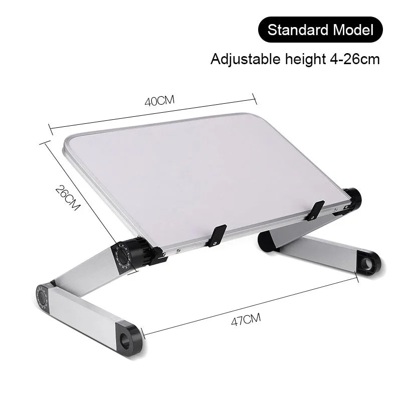 Adjustable Laptop Stand Multifunctional Folding Portable Notebook Computer Table Lapdesk for Sofa TV Bed PC Desk Stand New - Premium  from Lizard Vigilante - Just $41.99! Shop now at Lizard Vigilante