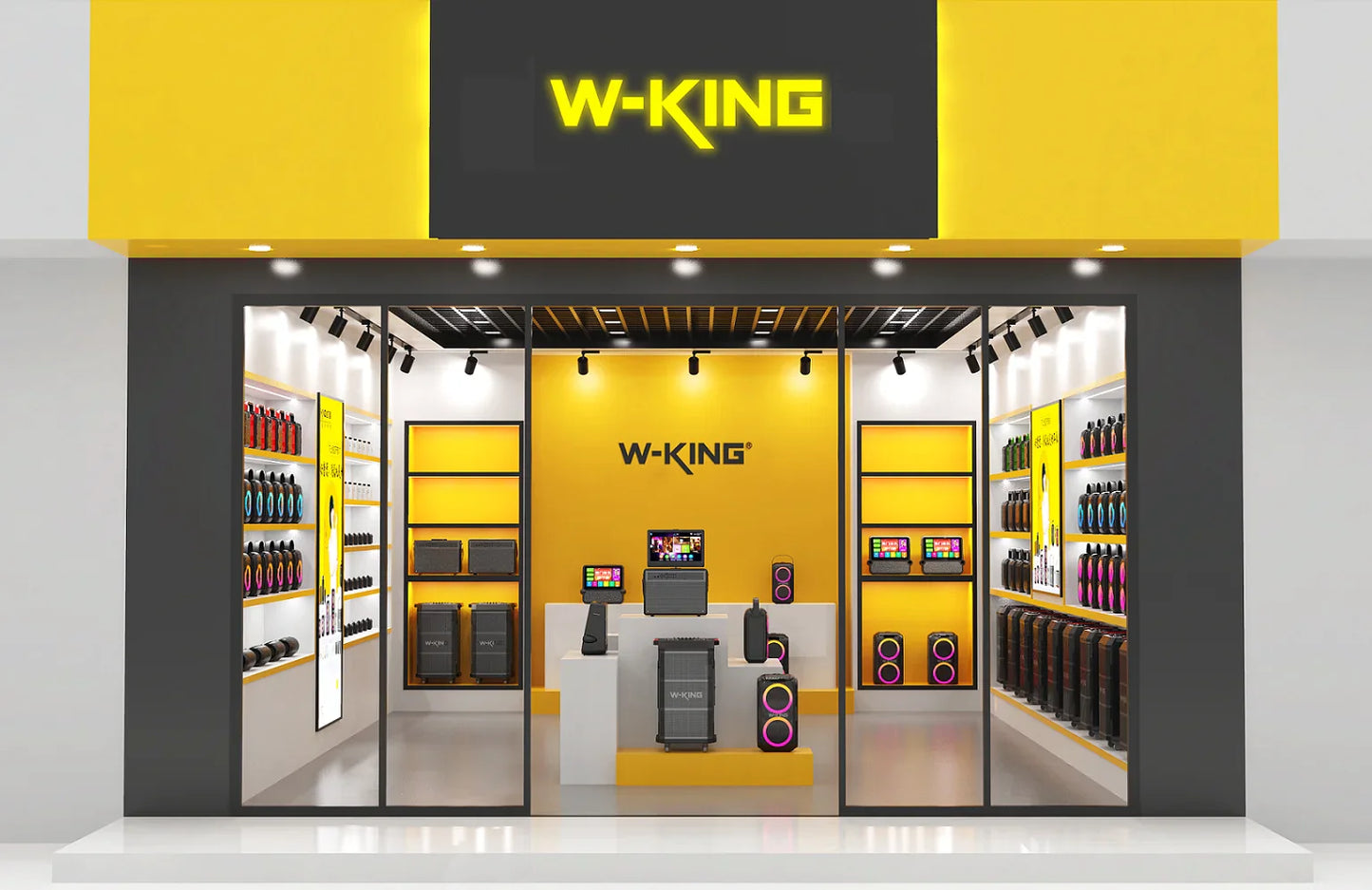 Bluetooth Speaker with LED Display Heavy Bass and 15W Power Waterproof IPX7 for Outdoor Parties