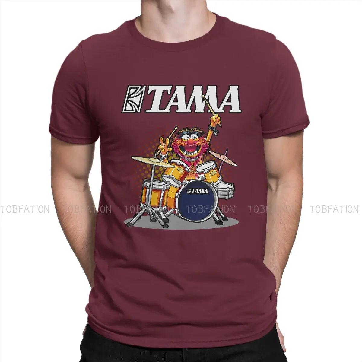 ANIMAL Drummer TAMA Drums Soft Casual T Shirt High Quality Muppet Puppet Tee - Premium T-Shirt from Lizard Vigilante - Just $20.99! Shop now at Lizard Vigilante