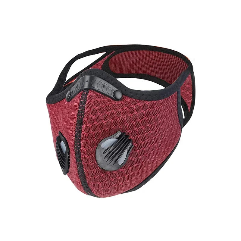 Neoprene Motorcycle Ski Riding Mask With Carbon Filter Respirator