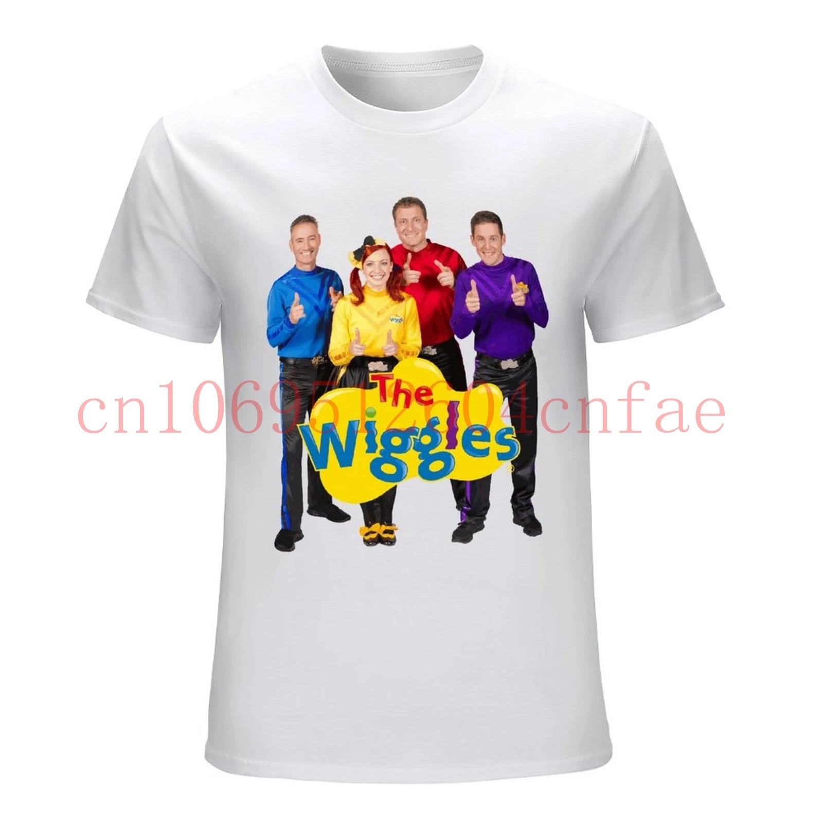 The Wiggles Logo Tee – All Sizes Custom Kids & Adults Streetwear | Emma, Simon, Anthony & Lachlan Vibes - Premium tee from dsers - Just $52.99! Shop now at Lizard Vigilante