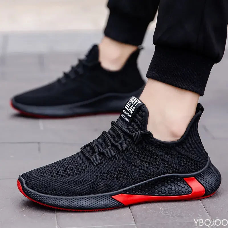 BreezeFit Men’s Breathable Running Sneakers – Comfort and Style in Every Step for Spring and Autumn - Premium sneakers from Lizard Vigilante - Just $48.88! Shop now at Lizard Vigilante