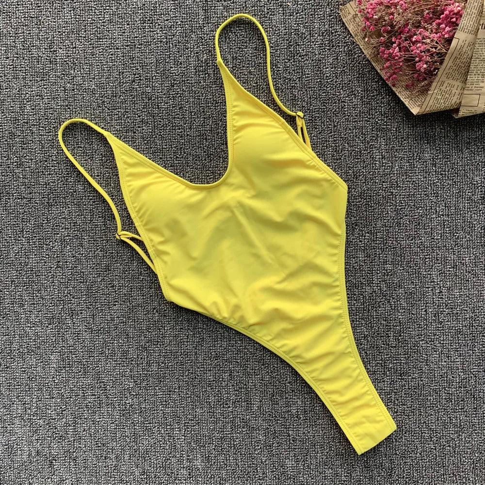 Extreme String Mini Micro Thong Women Swimwear Bathing Suit Swim Beach Monokini One Piece Swimsuit Female Bather - Premium bikini from Lizard Vigilante - Just $24.99! Shop now at Lizard Vigilante