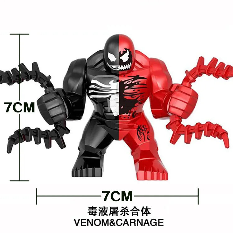 Marvel Avengers 7cm Mini Figure Building Blocks - Lizard, Spider-Man, Venom - Premium action figure from Lizard Vigilante - Just $6.99! Shop now at Lizard Vigilante