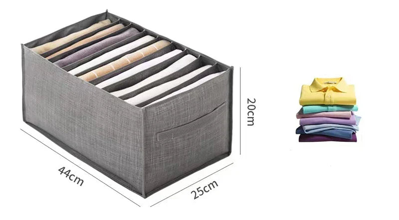 Clothes Storage Box Underwear Bra Organizer Storage Box Wardrobe Organizer Drawers Separator Boxes Home Storage Supplies