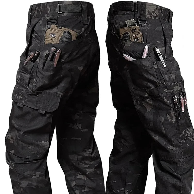 New Lizard Vigilante Men's Tactical Work Pants – Waterproof Cargo Trousers for Outdoor Training and Casual Wear - Premium Cosplay Costumes from Lizard Vigilante - Just $42.88! Shop now at Lizard Vigilante