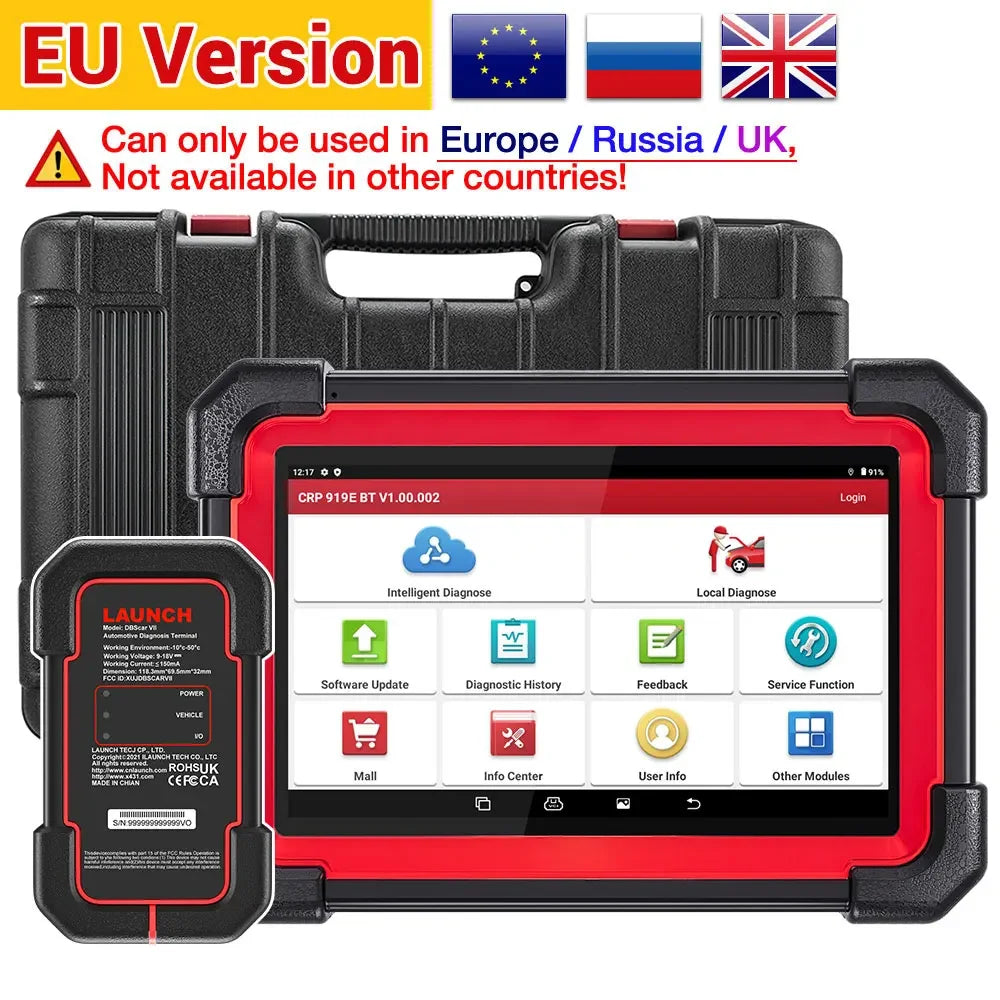 2024 LAUNCH X431 CRP919E BT Car Diagnostic Tool – The Ultimate OBD2 Scanner! - Premium Diagnostic tool from Lizard Vigilante - Just $845.99! Shop now at Lizard Vigilante