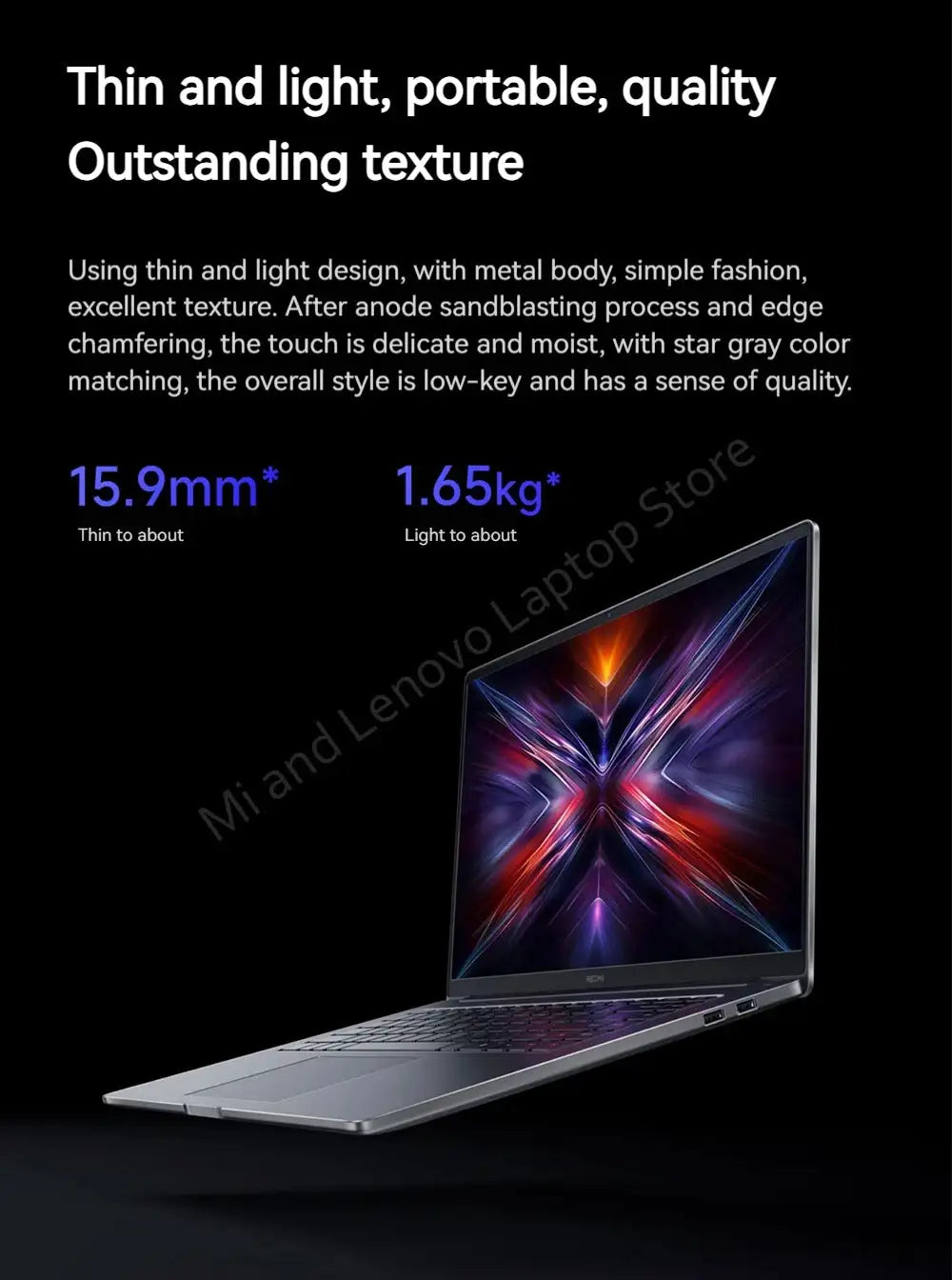 Xiaomi REDMI Book 16 2025 C5-220H 2.5K 120Hz Screen/ REDMI Book 14 2025 C5-220H 2.8K 120Hz Screen