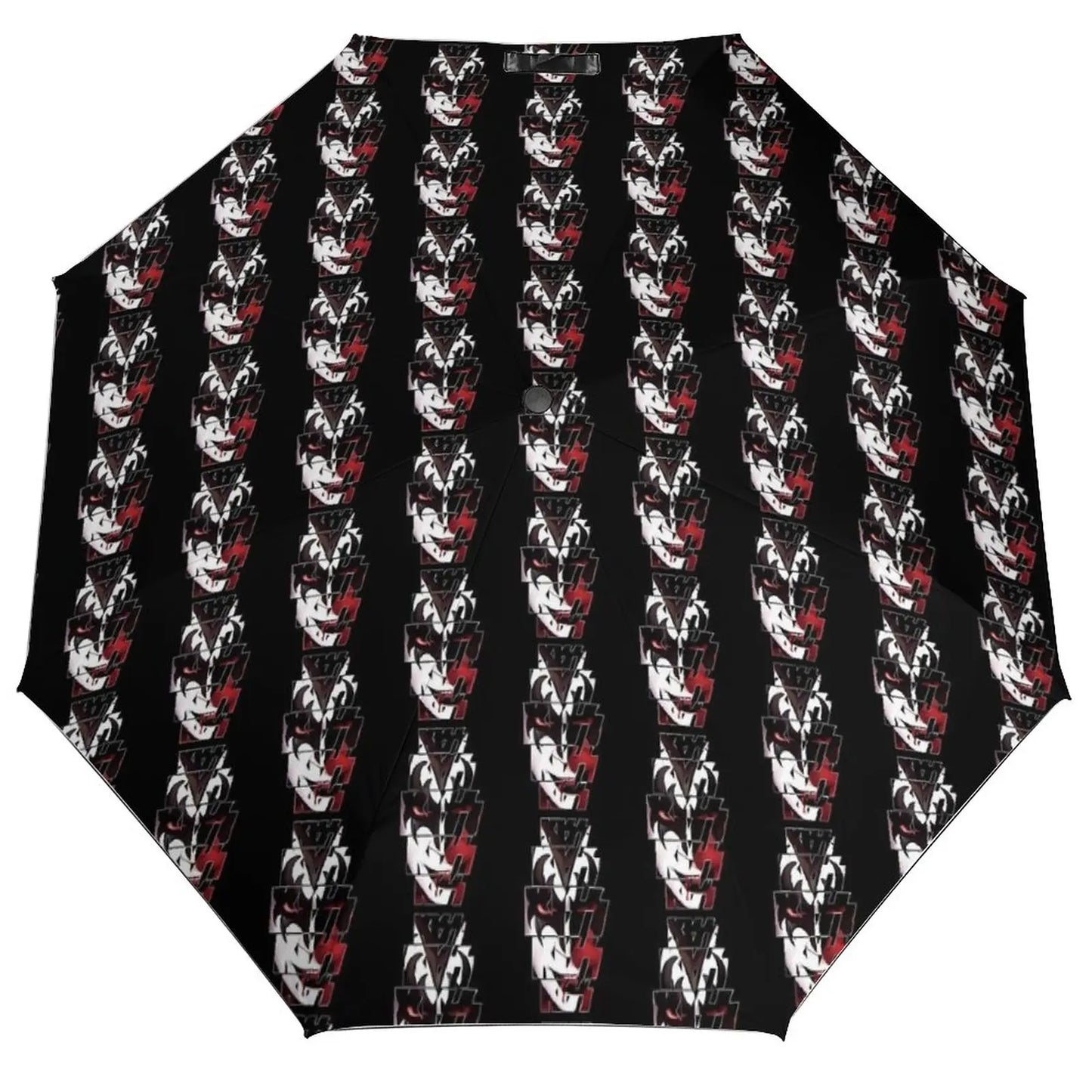 Kiss Logo Umbrella Rock Band Print Unique Windshield Sunshield Umbrella Folding Golf - Premium  from Lizard Vigilante - Just $45.99! Shop now at Lizard Vigilante