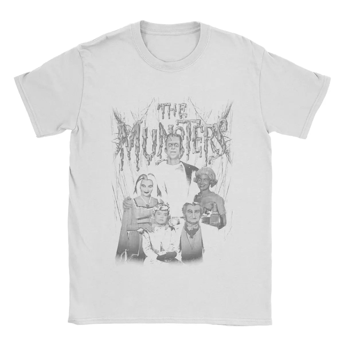 Munsters Family Portrait Men’s T-Shirt – Retro Gothic Humor in Iconic Cotton Comfort - Premium t-shirt from Lizard Vigilante - Just $23.99! Shop now at Lizard Vigilante