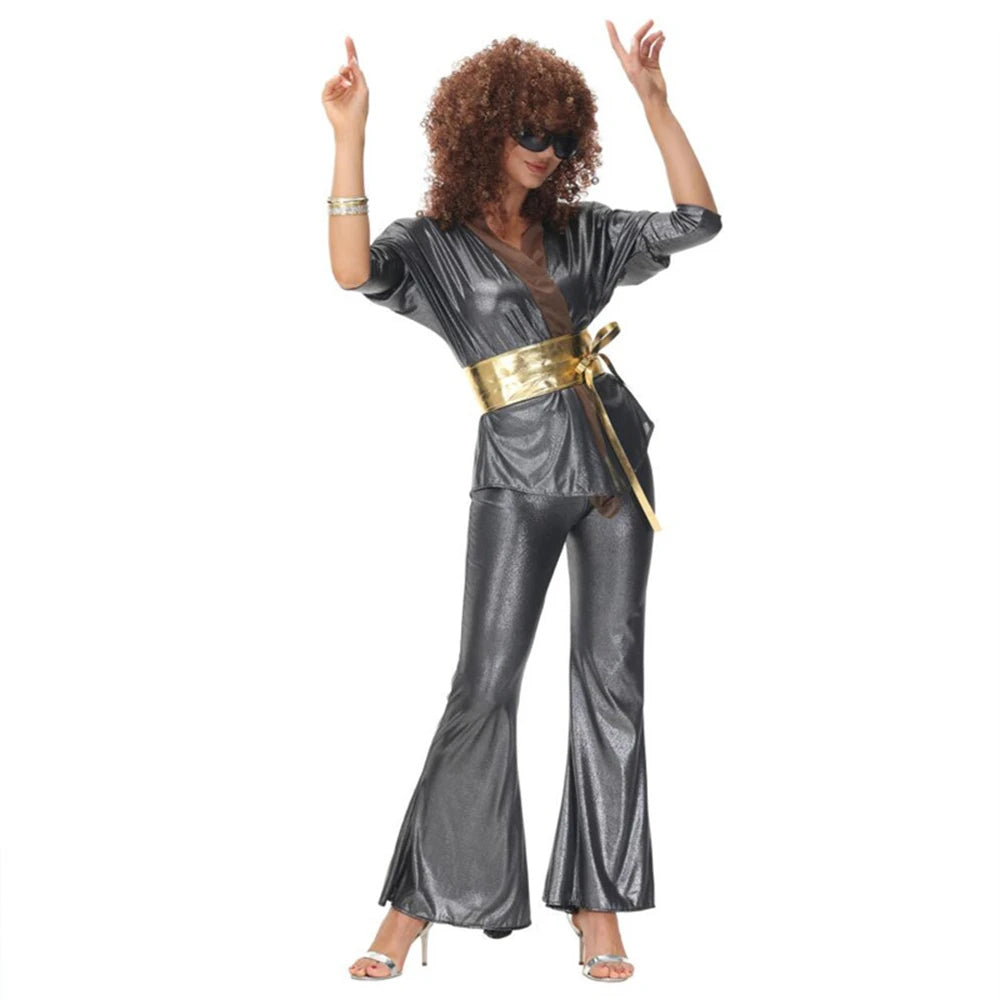 Women's Sexy Rock Disco Hippie Costumes: 70s 80s Party Outfits - Premium Cosplay Costumes from Lizard Vigilante - Just $28.88! Shop now at Lizard Vigilante