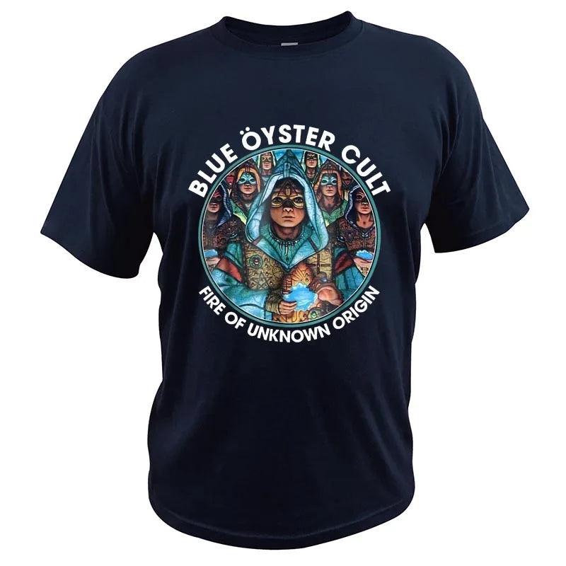 Blue Öyster Cult: Cult Classic Tee for Summer Jams | More Cowbell! - Premium T-Shirts from Lizard Vigilante - Just $23.99! Shop now at Lizard Vigilante