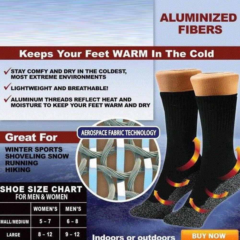 Premium Self-Heating Thermal Socks for Men & Women - Breathable, Anti-Slip Winter Warm Socks for Outdoor Sports - Premium  from dsers - Just $16.99! Shop now at Lizard Vigilante