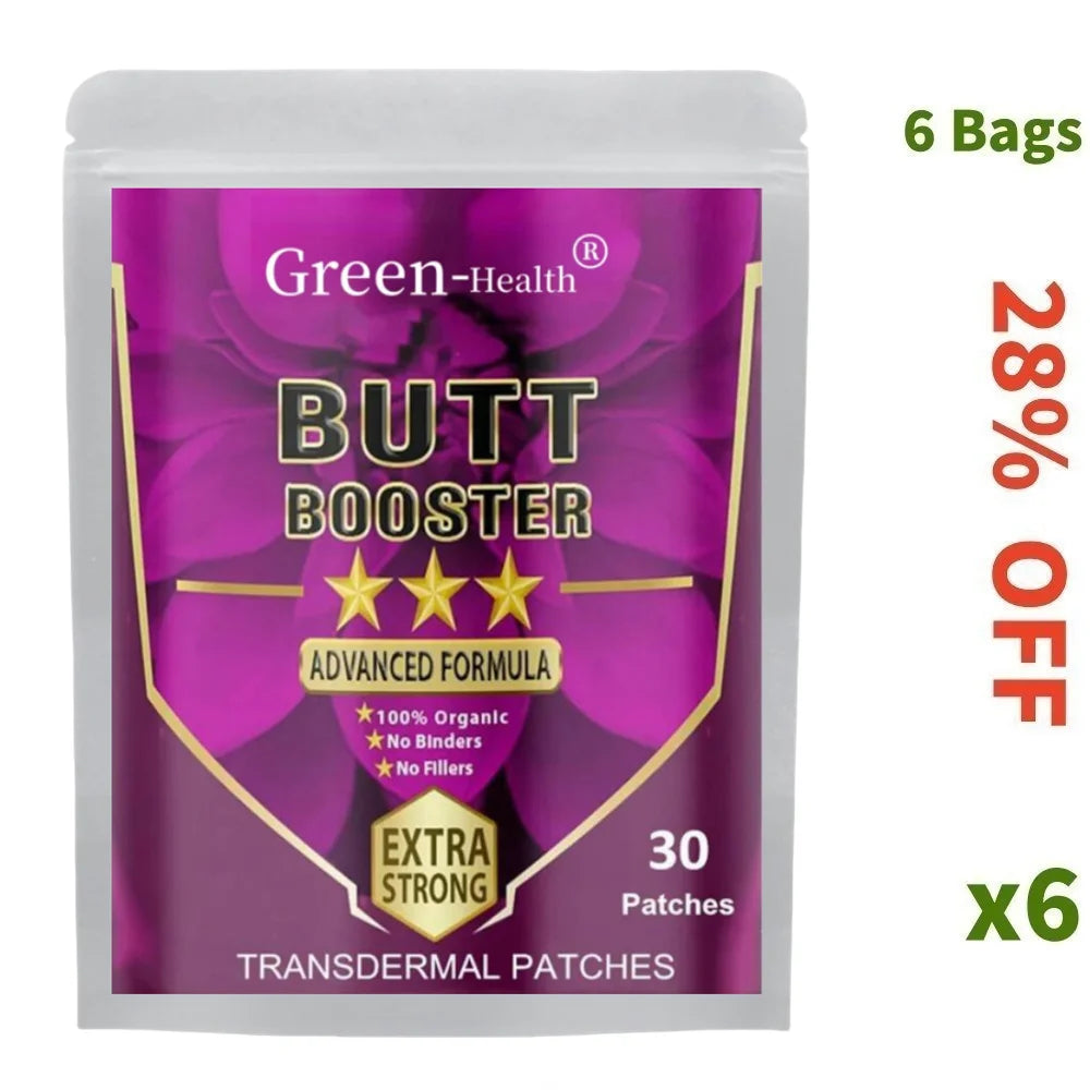 Butt Enhancement Transdermal Patches – Booty Enlargement Patches for Shape, Lift, and Firmness (30 Patches) - Premium transdermal patches from Lizard Vigilante - Just $12.99! Shop now at Lizard Vigilante