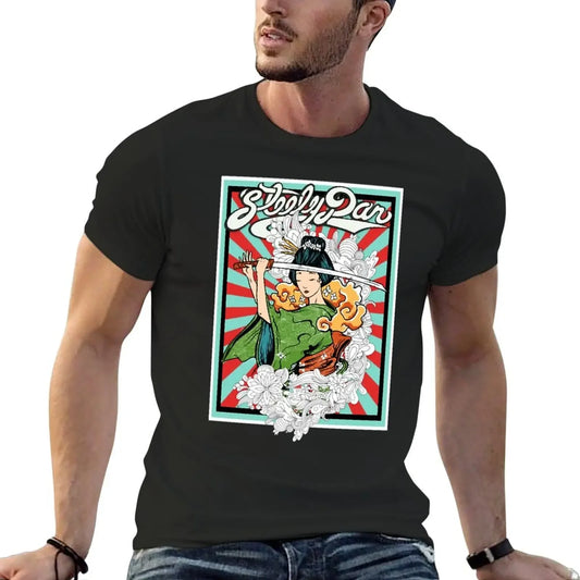 Japanese Style Steely Band Dan Fan Art T-Shirt - Plus Size Heavyweight Tee - Premium T-shirts from Lizard Vigilante - Just $23.88! Shop now at Lizard Vigilante