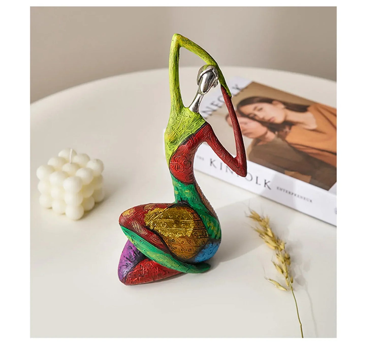 Creative Abstract Home Decor Character Sculpture Living Room Modern Art Dolls Desktop Decorations Accessories Gifts