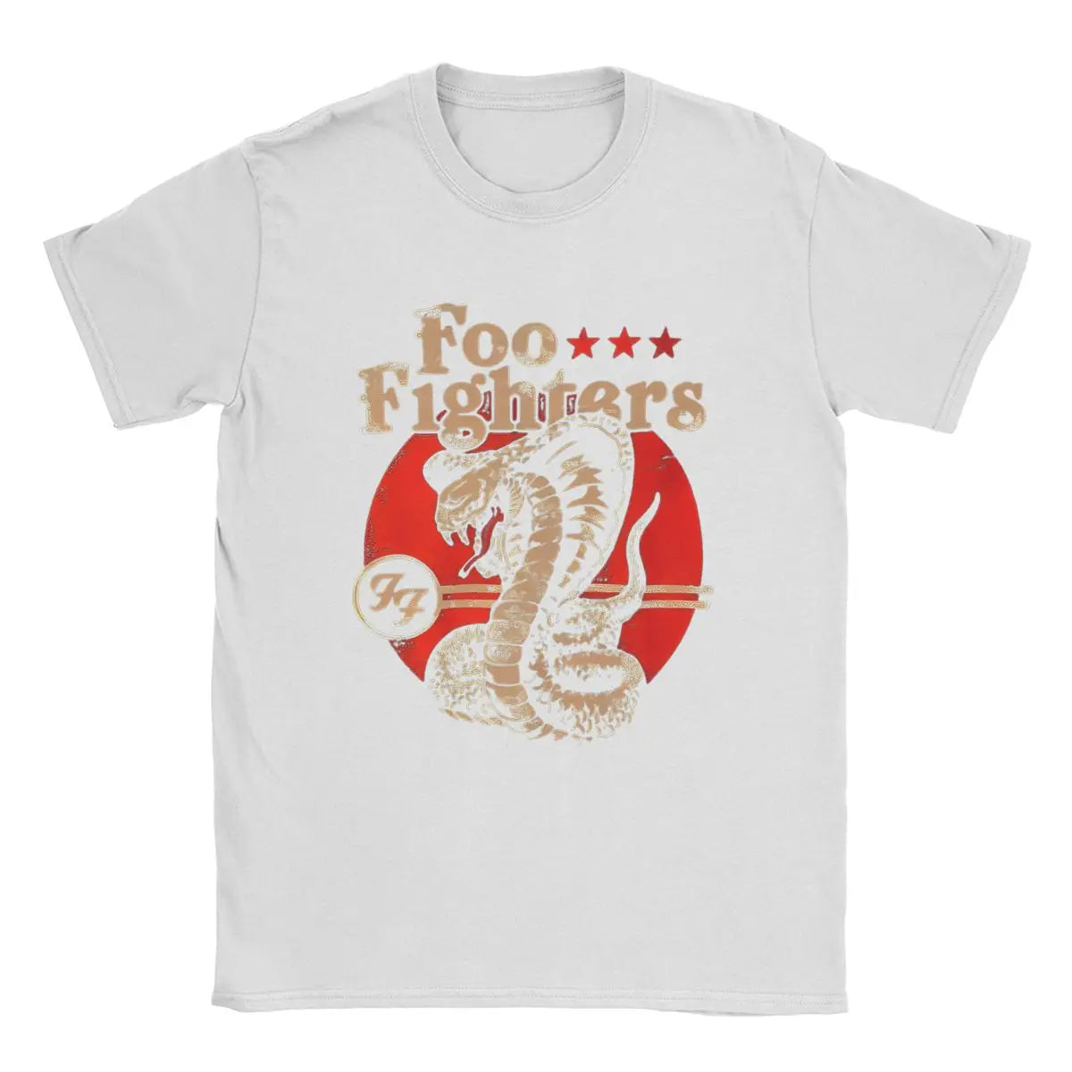 Foo Fighters Rock Revolution T-Shirt for Men – 100% Cotton Concert Tee with Digital Print, Short Sleeve Gift Merchandise - Premium T-shirt from Lizard Vigilante - Just $23.88! Shop now at Lizard Vigilante