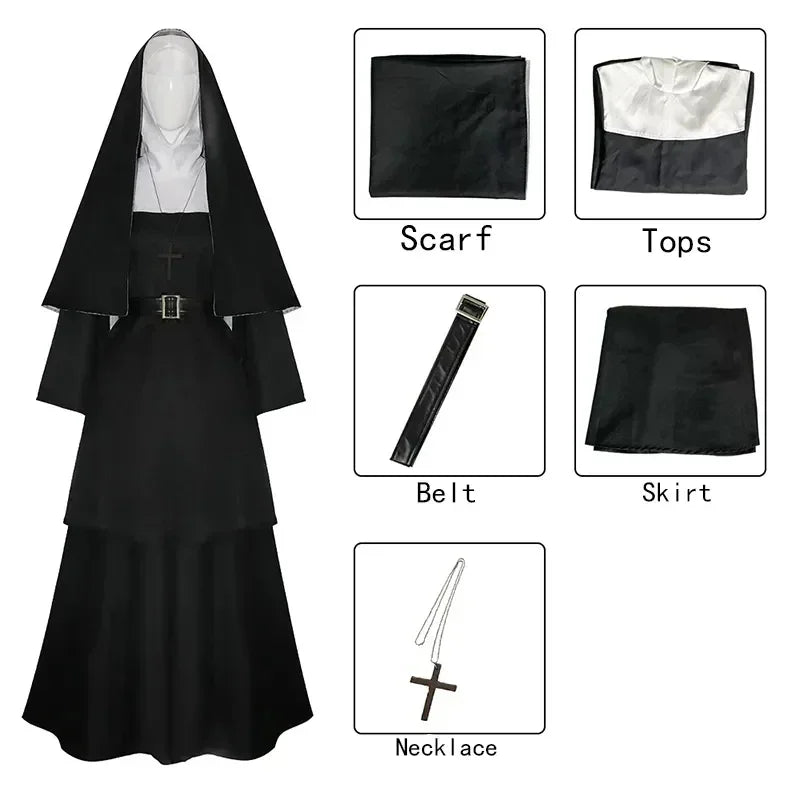 The Nun Horror Costume