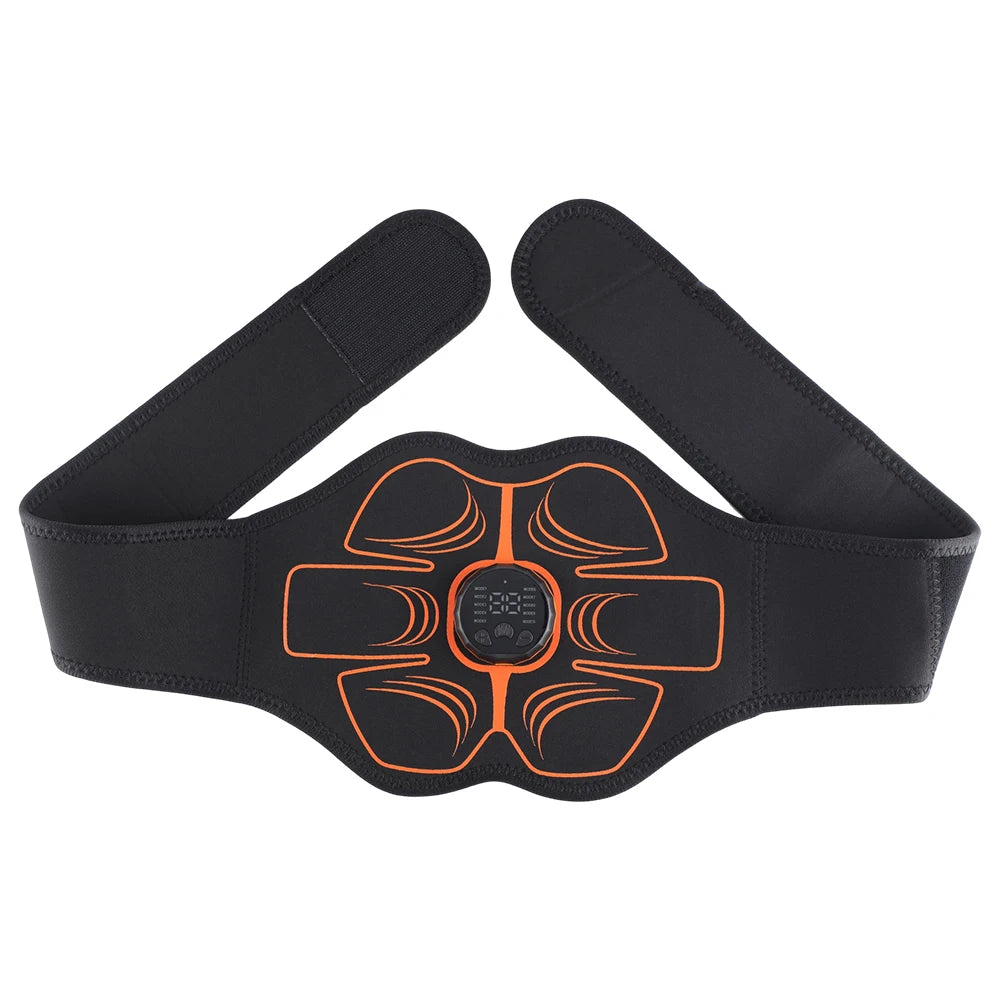 EMS Muscle Stimulator Belt Lose Weight Fat Burning Abdominal Trainer Lazy Fitness Exercise Slimming Massager Pad For Men Women - Premium  from Lizard Vigilante - Just $27.99! Shop now at Lizard Vigilante