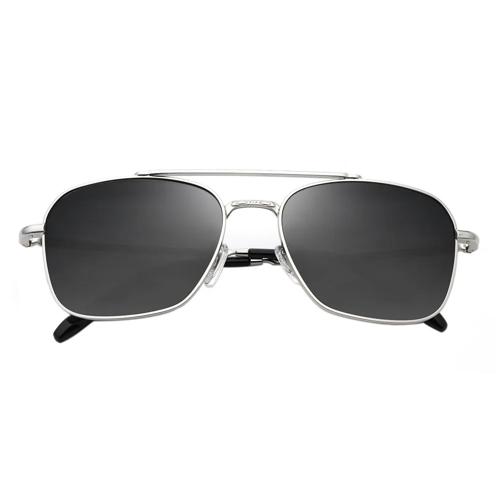 JM EdgeForce Square Sunglasses for Men & Women – Metal Frame UV400 Protection, Rock & Roll Ready - Premium shades from dsers - Just $36.99! Shop now at Lizard Vigilante