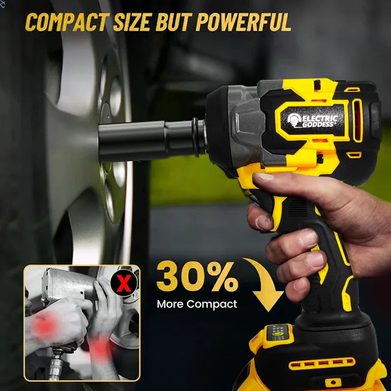 Electric Goddess DBS026 20V Brushless Impact Wrench – The Ultimate Torque Monster for DIY Warriors & Pros Alike - Premium impact wrench from Lizard Vigilante - Just $108.99! Shop now at Lizard Vigilante