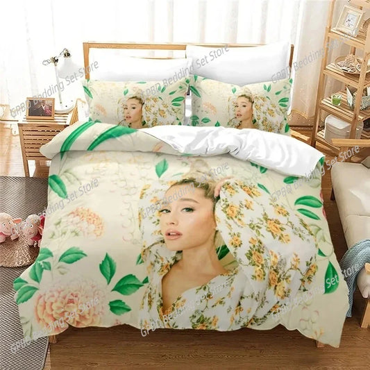 Ari Dreamscape Duvet – Luxe Ariana Grande Print Bedding for Fans of Coziness and Chaos
