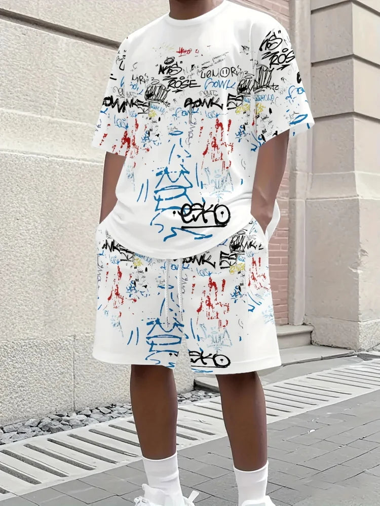 StreetCode: 2025 Graffiti Set for Men – Loud Prints, No Apologies, Full Send - Premium tee from dsers - Just $32.22! Shop now at Lizard Vigilante