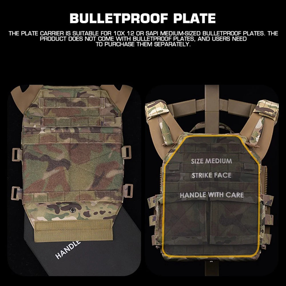 KOLINLOV JPC Tactical Vest 2.0 – Rugged Plate Carrier for Hunters, Operators & Airsoft Commandos - Premium vest from dsers - Just $108.99! Shop now at Lizard Vigilante