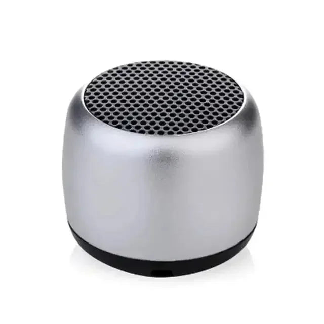 Mini Bluetooth Speaker HD Sound with Bass Smallest Wireless Speaker for Phone PC Tablet with Selfie Button Call Function Cute