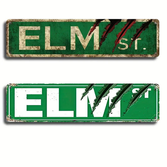 Camp Crystal Lake Killer’s Welcome Vintage Horror Metal Sign