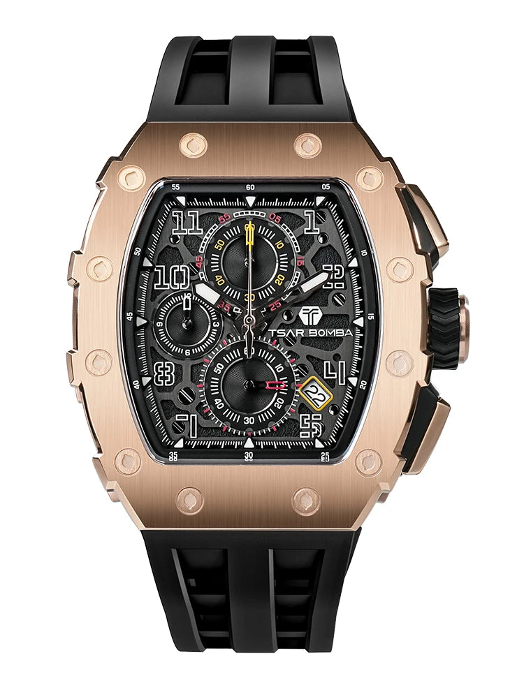 Tsar Bomba Red Sapphire Chronograph Watch