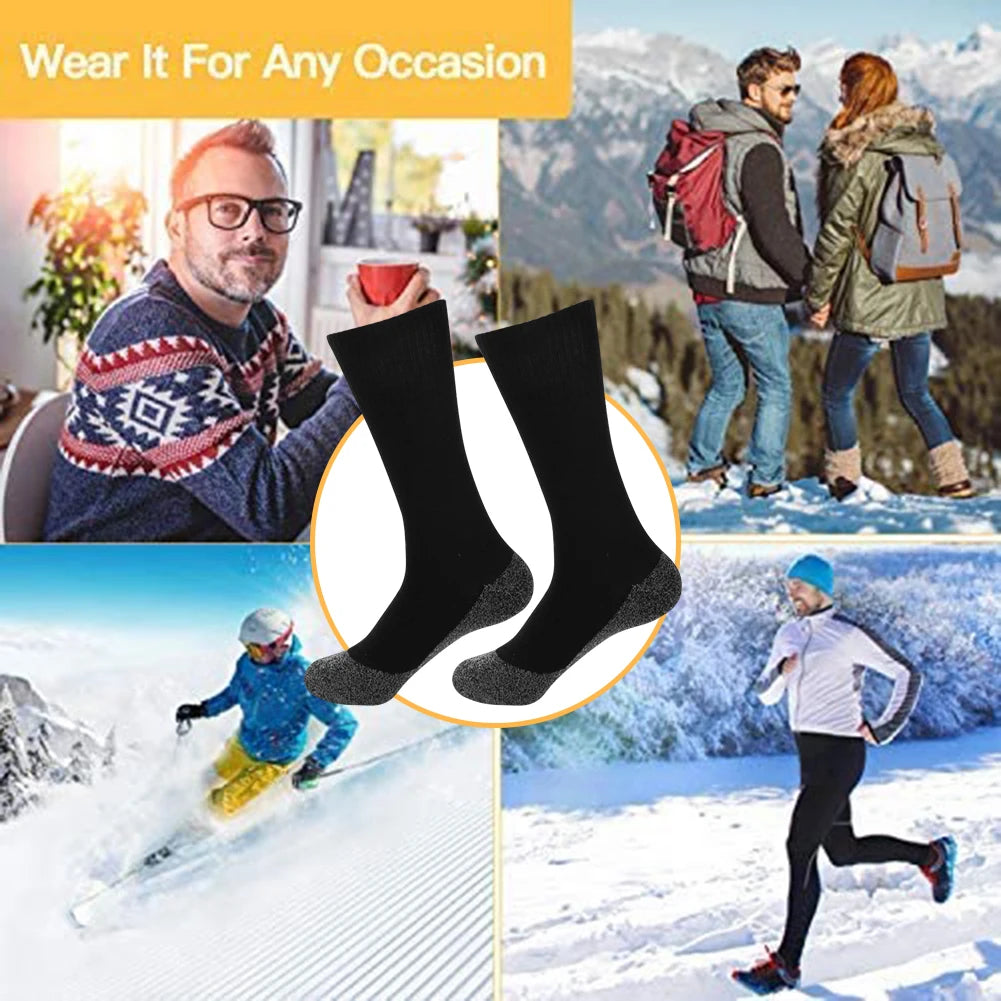 Premium Self-Heating Thermal Socks for Men & Women - Breathable, Anti-Slip Winter Warm Socks for Outdoor Sports - Premium  from dsers - Just $16.99! Shop now at Lizard Vigilante