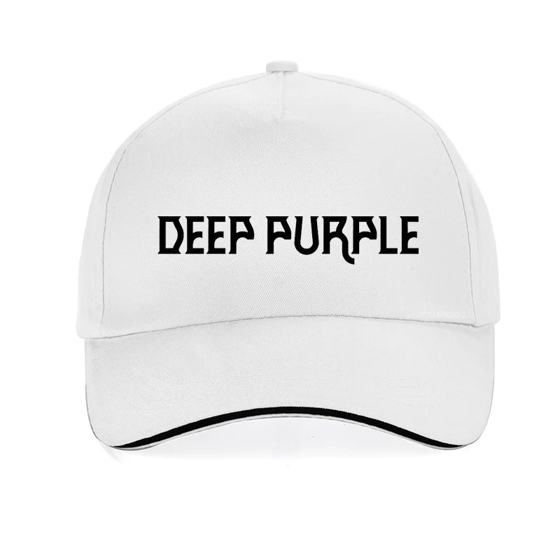 Smoke on the Water: Deep Purple Baseball Cap - Premium baseball cap from Lizard Vigilante - Just $23.88! Shop now at Lizard Vigilante