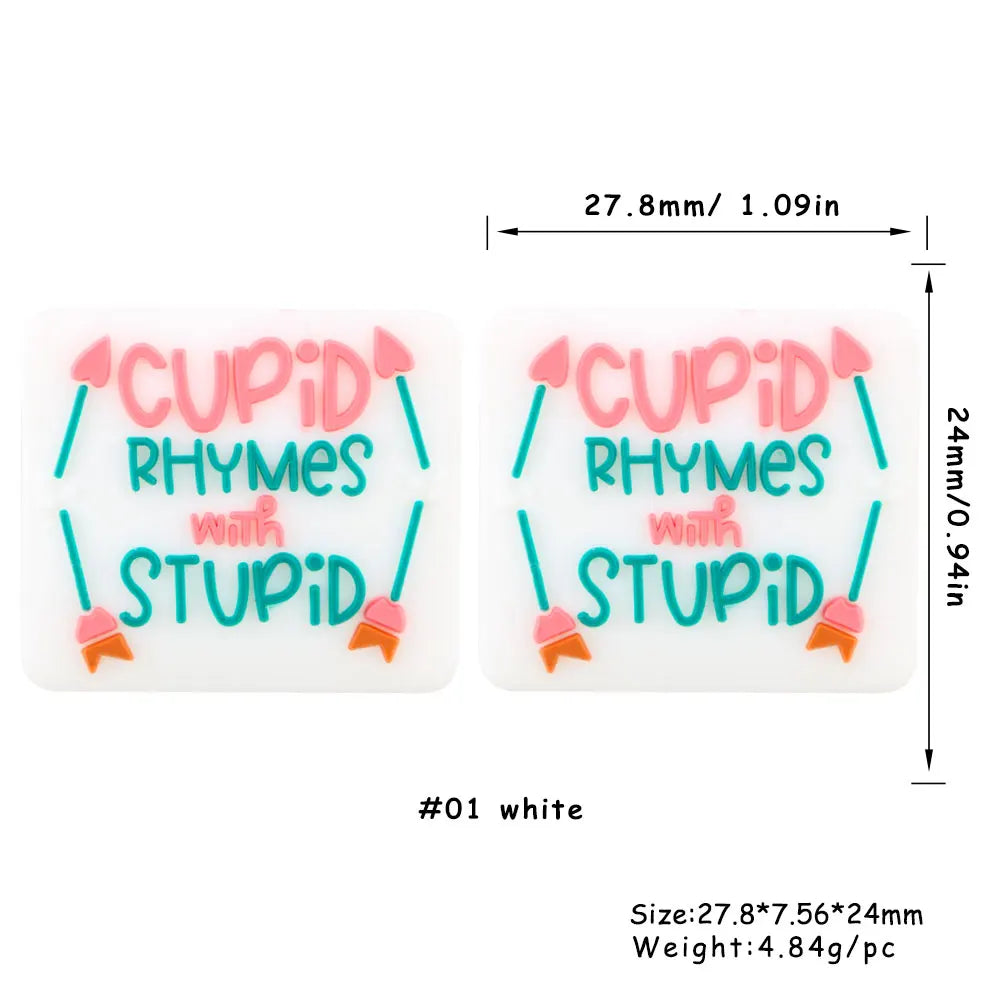 Kovict 5/10Pcs New Focal Silicone Beads Easter Series Bead For Jewelry Making DIY  KeyChain Bracelet Necklace Pen Accessories