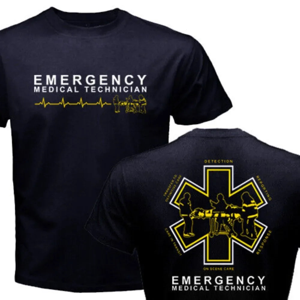 First Responder Pride, Emergency Medical T-Shirt - Show Your Support for Everyday Heroes - Premium t-shirt from Lizard Vigilante - Just $28.88! Shop now at Lizard Vigilante