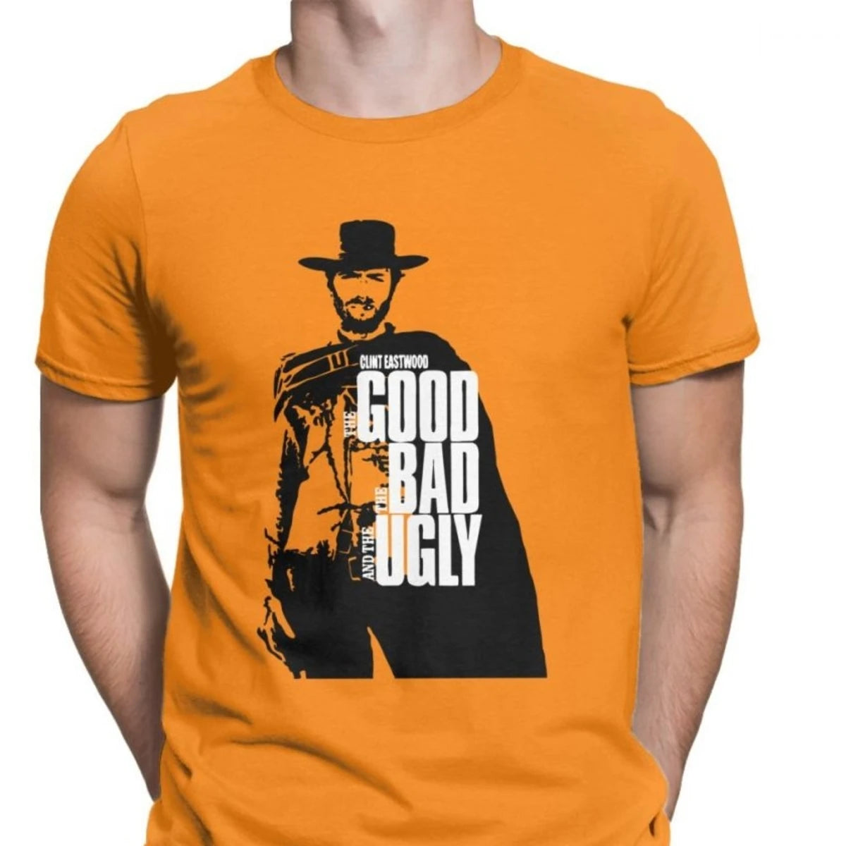 The Good The Bad And The Ugly Tee Shirt Big Size Clothing Novelty Clint Eastwood Tee Shirts Men Cotton T-Shirts - Premium tshirt from Lizard Vigilante - Just $22.49! Shop now at Lizard Vigilante