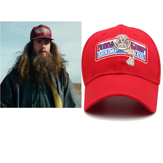 Adjustable Cotton Forrest Gump Embroidery Dad Hat Bubba Gump Trucker Snapback Caps High Quality Baseball Cap Men Women Unisex Summer Hats - Premium Hat from Lizard Vigilante - Just $24.99! Shop now at Lizard Vigilante