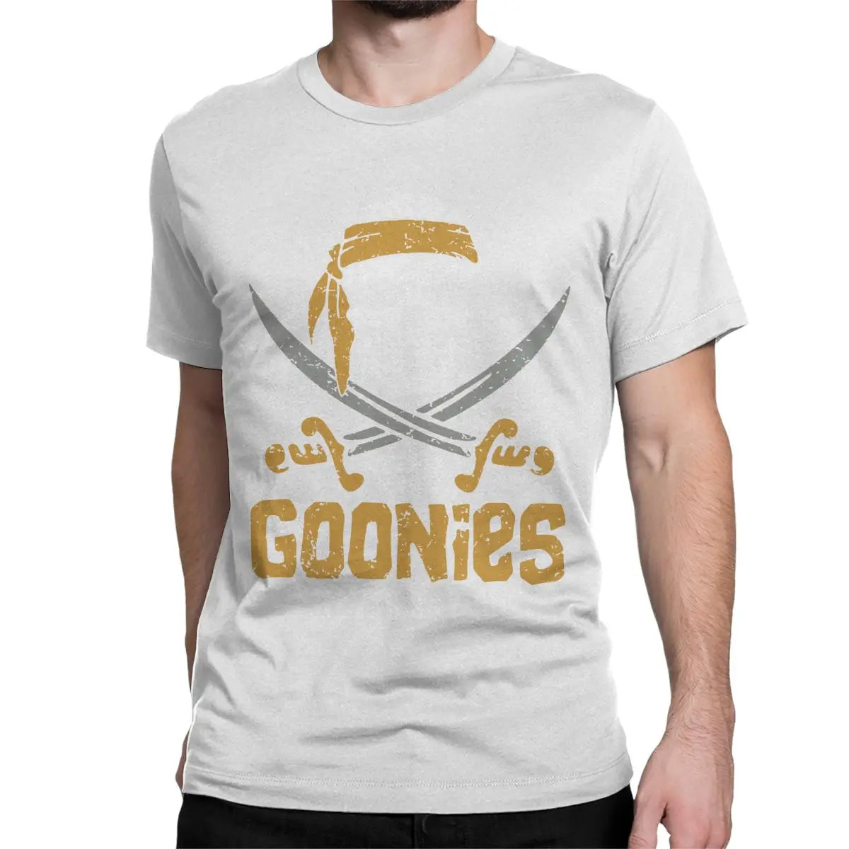 The Goonies Skull TV Series T-Shirts for Men Women Funny Pure Cotton Tee Shirt Round Neck Short Sleeve T Shirt Summer Clothing - Premium t-shirt from Lizard Vigilante - Just $19.99! Shop now at Lizard Vigilante