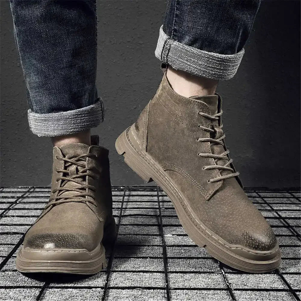 Men’s Chunky Barrel Sports Sneakers – Trendy Casual Trainers for Everyday and Outdoor Adventures - Premium boots from Lizard Vigilante - Just $44.88! Shop now at Lizard Vigilante