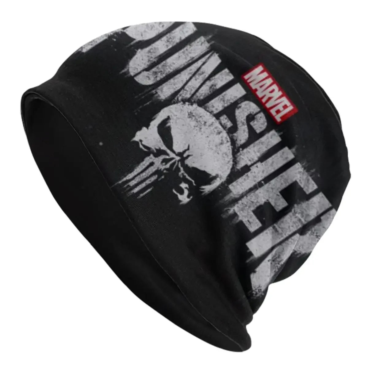 Punisher Skull Beanie – Heavy Metal Skeleton Cap for Men and Women, Ultimate Winter Knit Hat for Punk and Rock Fans - Premium beanies from Lizard Vigilante - Just $19.88! Shop now at Lizard Vigilante