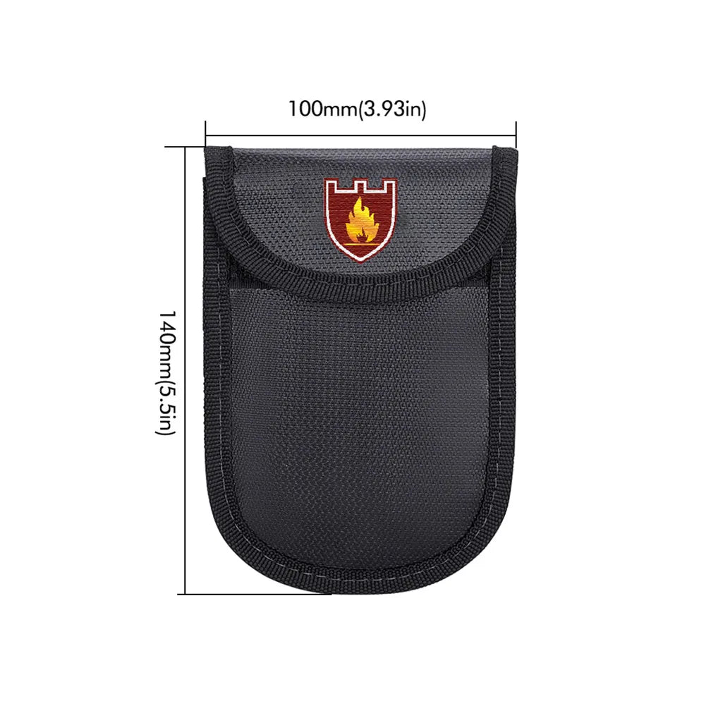 Fireproof Storage Bag for Valuables – Eco-Friendly Silicone Fiberglass Pouch for ID Cards, Passports, Cash, and More - Premium fireproof bag from Lizard Vigilante - Just $14.99! Shop now at Lizard Vigilante