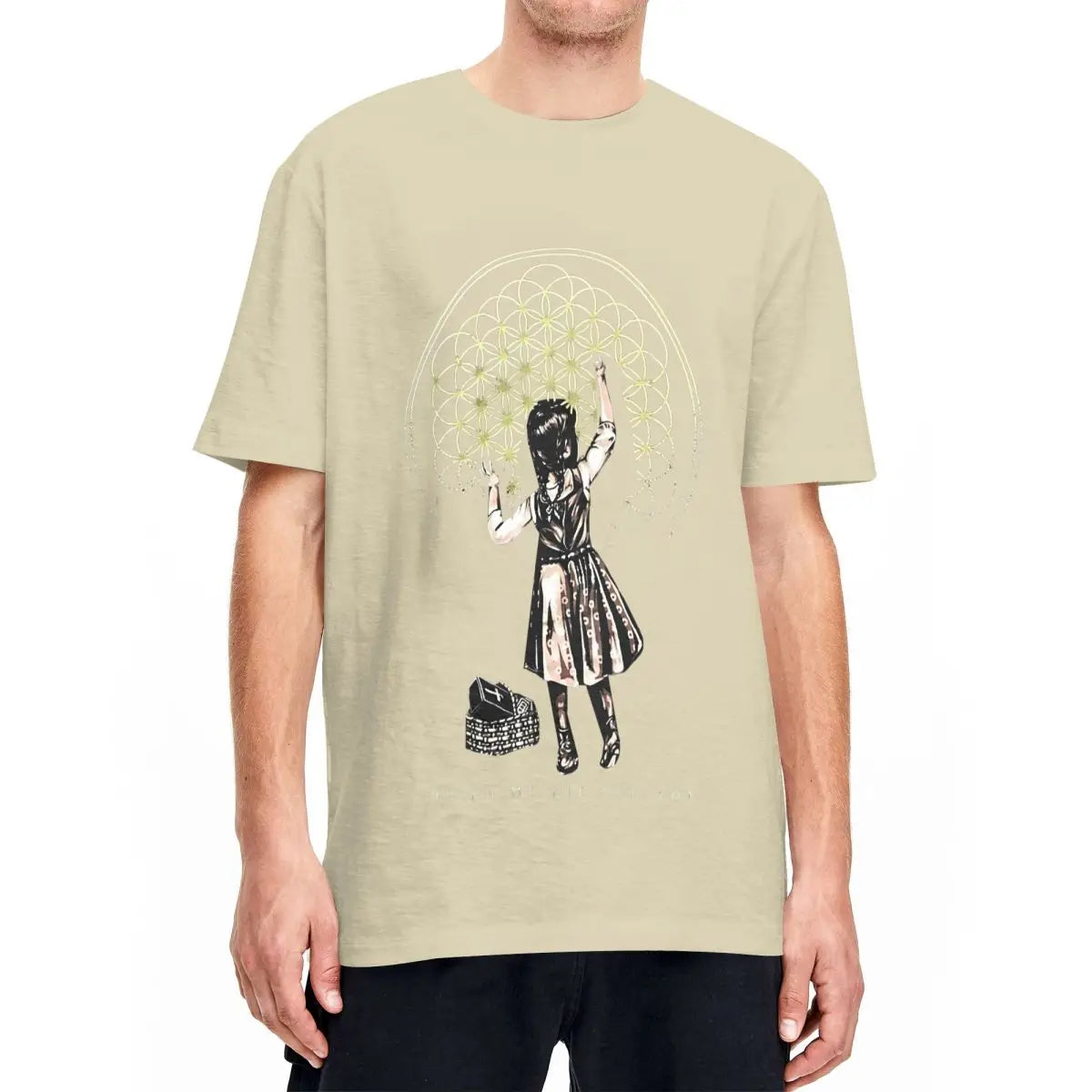 Bring Me The Horizon Men's Cotton T-Shirt – Short Sleeve Summer Music Tee - Premium T-Shirt from Lizard Vigilante - Just $33.88! Shop now at Lizard Vigilante