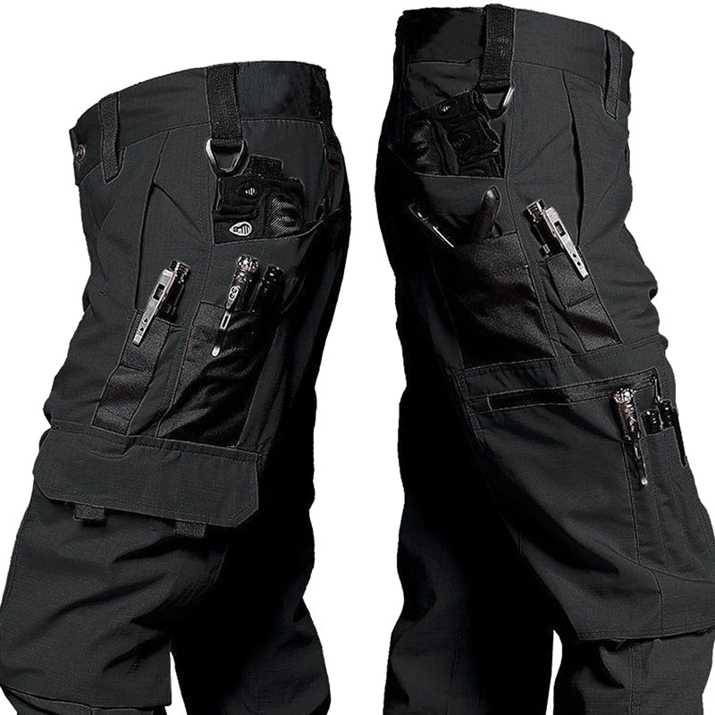 Riot-Ready Recon Multi-Pocket Tactical Cargo Pants
