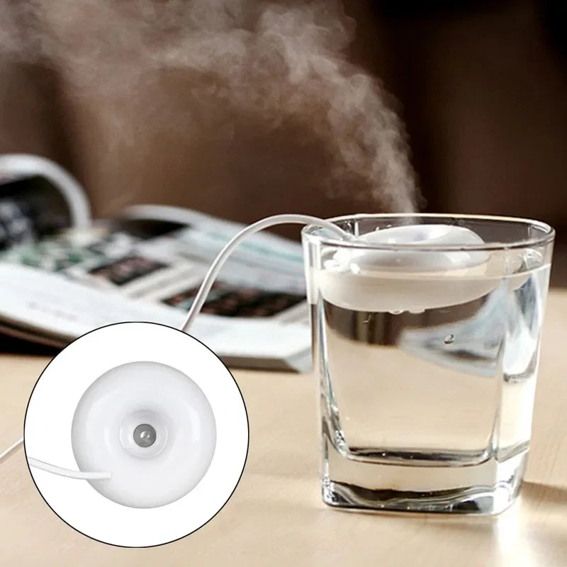 Hot Mini USB Air Humidifier Donuts Purifier Aroma Diffuser Steam For Office Home