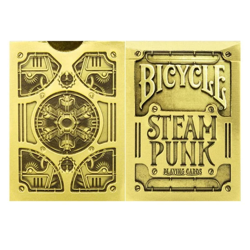 Bicycle Gold Steampunk Playing Cards Thoery11 Deck USPCC Collectible Poker Card Games Entertainment Magician Accessories - Premium  from Lizard Vigilante - Just $23.99! Shop now at Lizard Vigilante