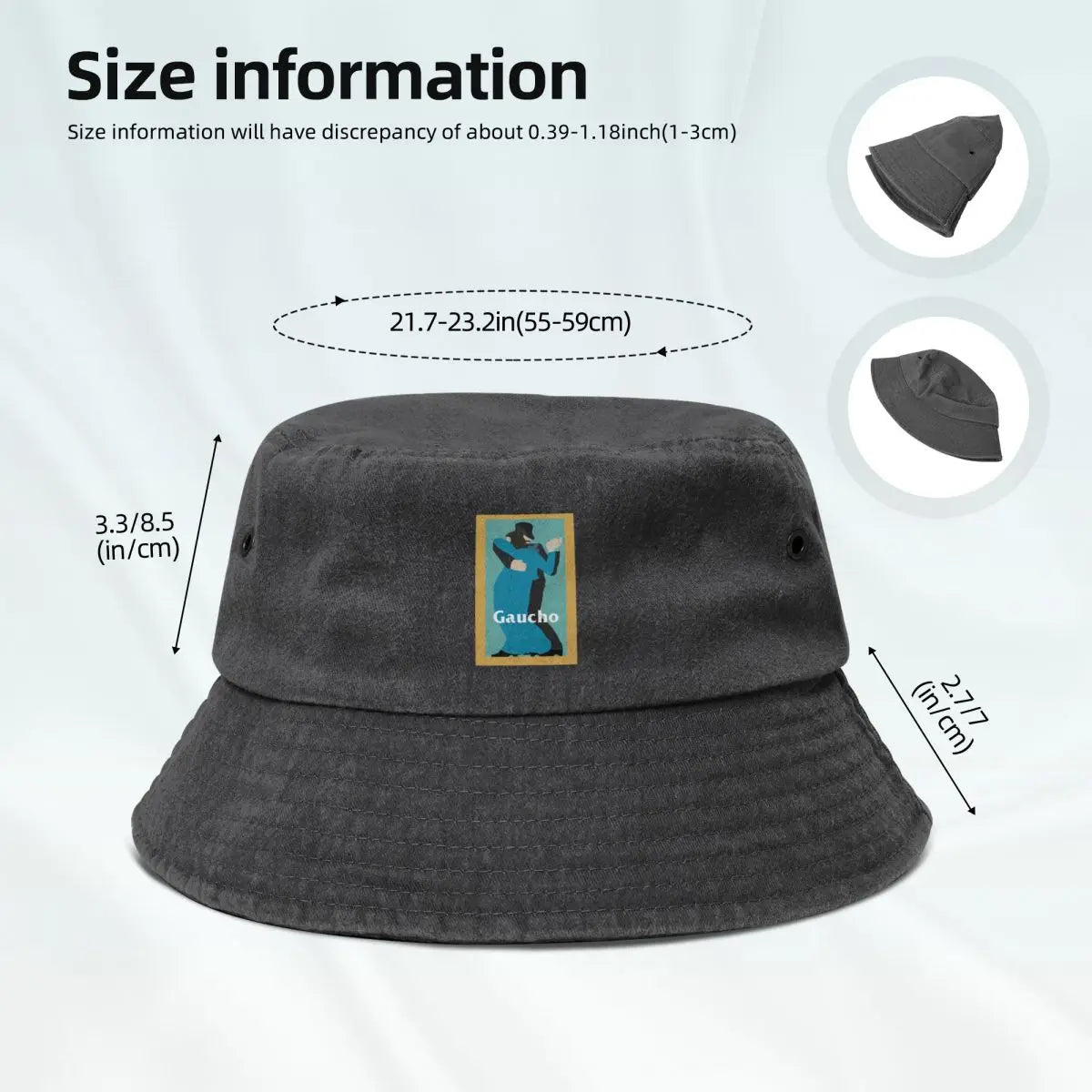 Steely Dan Gaucho Album Art Bucket Hat: Retro-Inspired Headwear - Premium Bucket hats from Lizard Vigilante - Just $22.99! Shop now at Lizard Vigilante