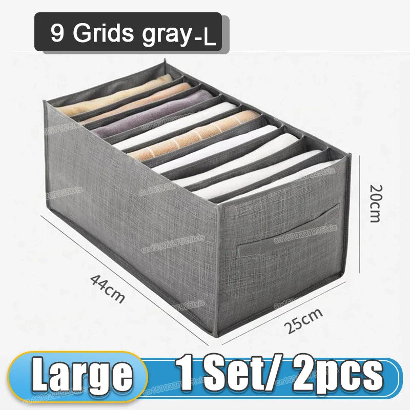 Clothes Storage Box Underwear Bra Organizer Storage Box Wardrobe Organizer Drawers Separator Boxes Home Storage Supplies